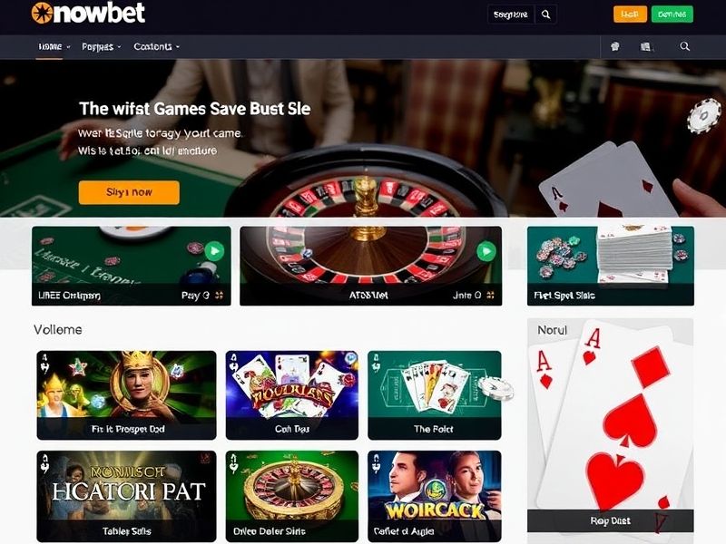 Nowbet.com - Your complete guide to online sports betting, casino games, and live gambling. Discover expert tips, exclusive promotions, and secure betting options at Nowpet.